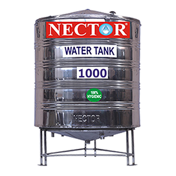 SS Water Tank Standard 1000 ℓ - Nector India